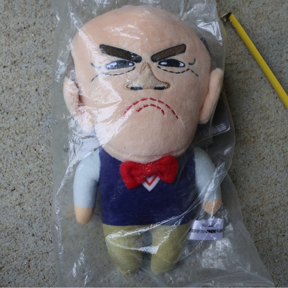 Jeff Dunham Walter phunny plush 8” NWT